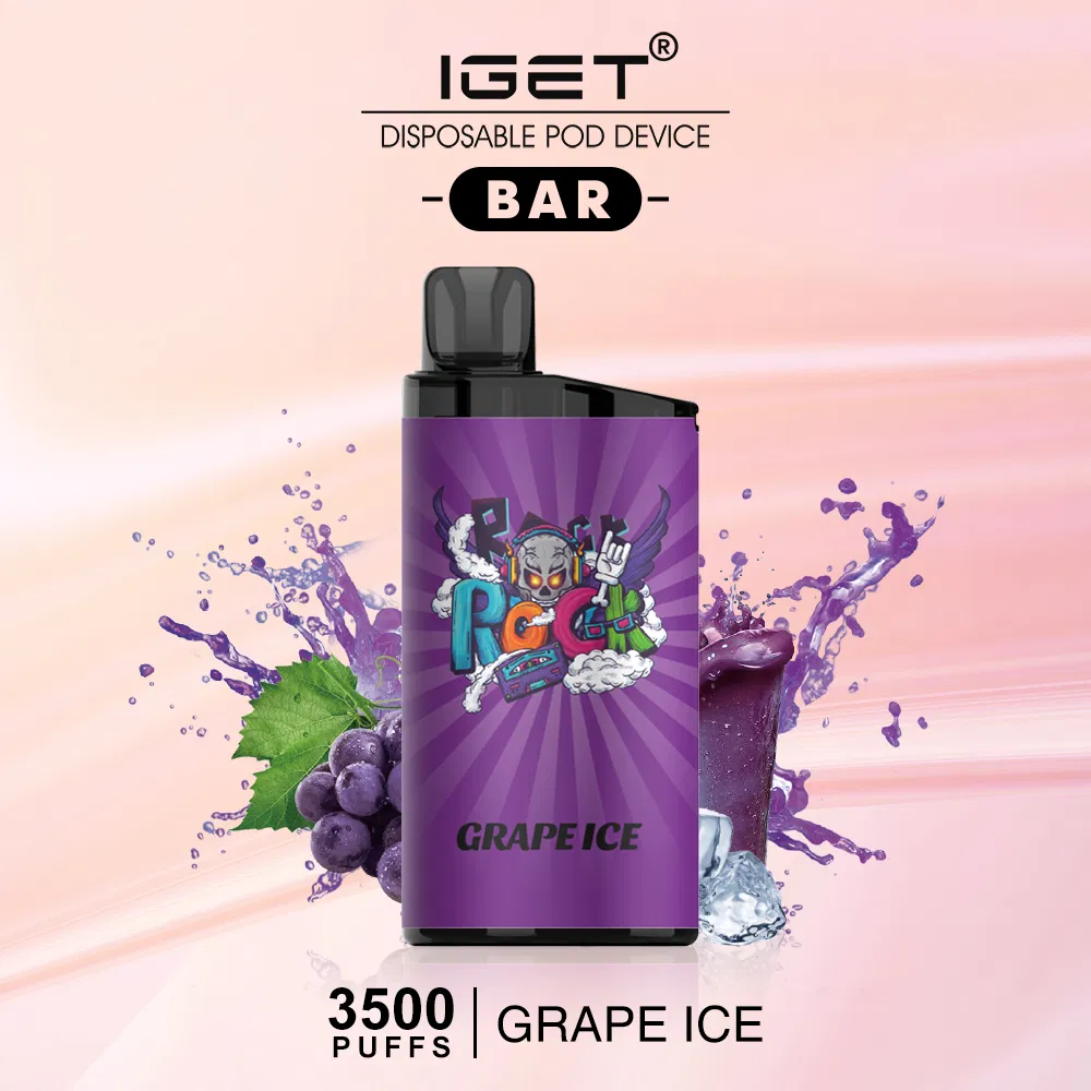 IGET Bar 3500 Puff Grape Ice Disposable Vape Australia