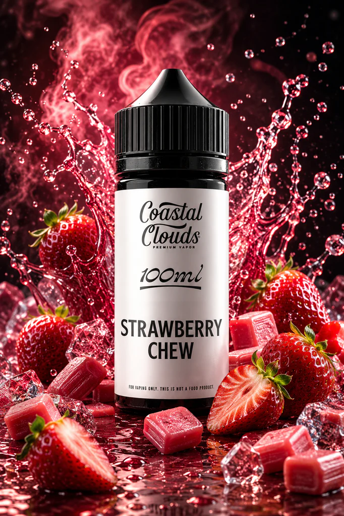 Strawberry Chew Coastal Clouds 100mL