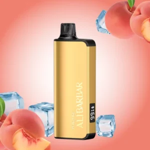Peach Ice Vape ALIBARBAR Ingot 9000